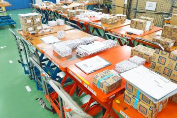 包裝之前的齒輪